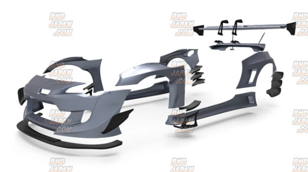 T.R.A.-Kyoto Pandem Full Aero Kit Version 3 without GT-Wing and F